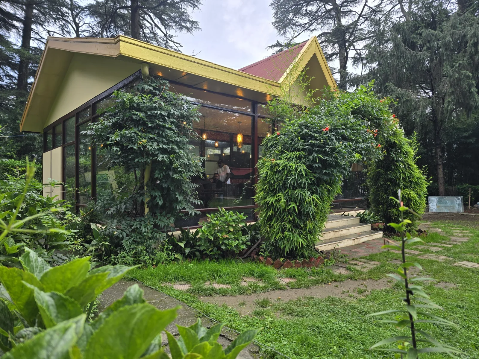 Heritage Cafe 1938 — wood-fired Italian restaurant and espresso bar at Woodville Palace Shimla