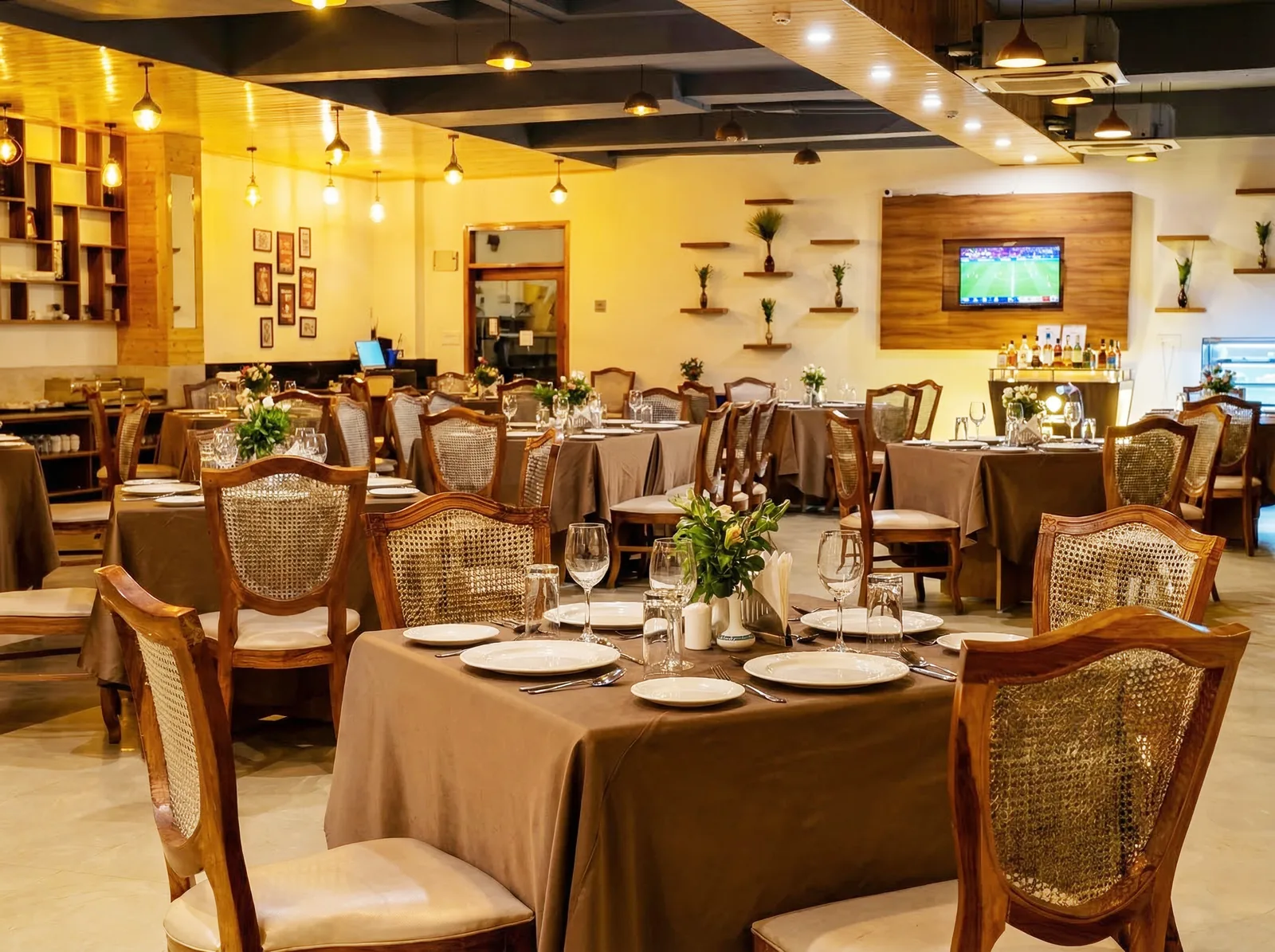 House of the Rising Sun — glass-walled restaurant inaugurated by Amitabh Bachchan at Woodville Palace Shimla